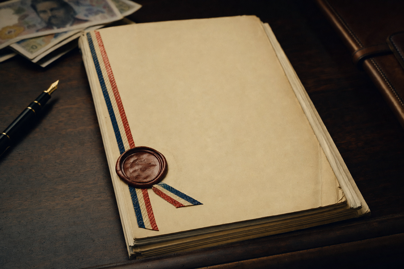 Dossier financier français secret illustrant la loi de 1973